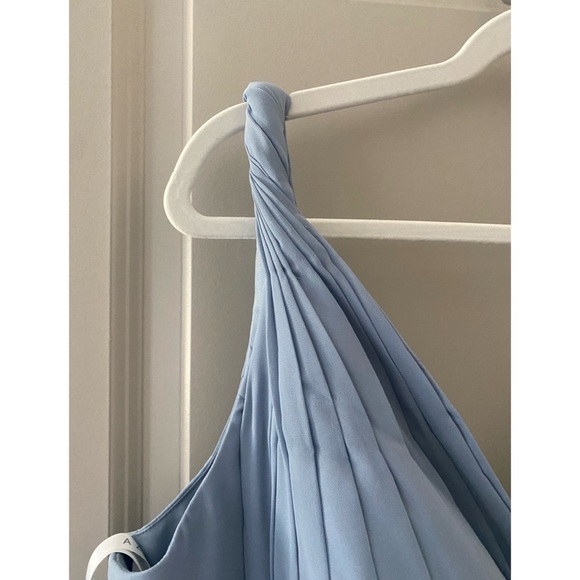 NWT, new, never worn Azazie “Maren” bridesmaid dress, size 20, dusty blue - Picture 10 of 16